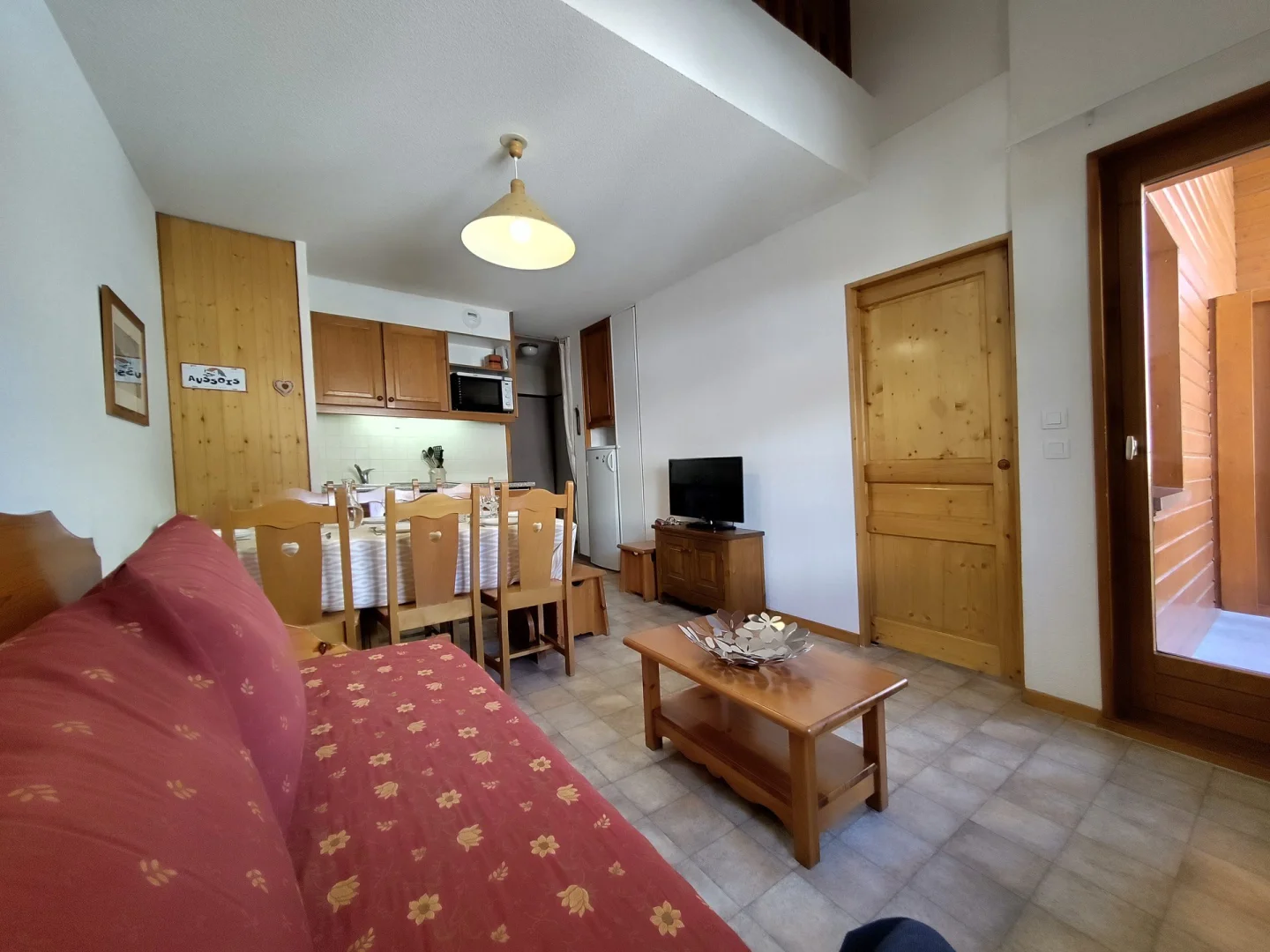 COM338M / 3 rooms mezzanine / Aussois /